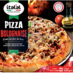 Pizza bolognaise - Unité 400g - ITALAL