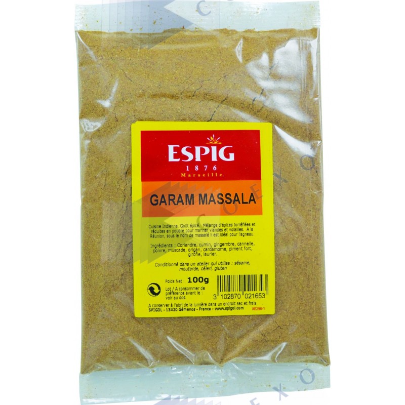 GARAM MASSALA MOULU - Sachet 100g -