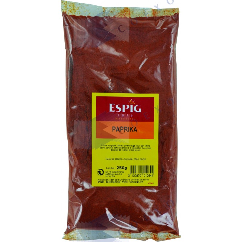 PAPRIKA MOULU - Sachet 250g -