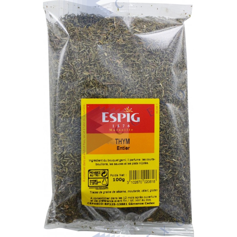 THYM ENTIER - Sachet 50g -