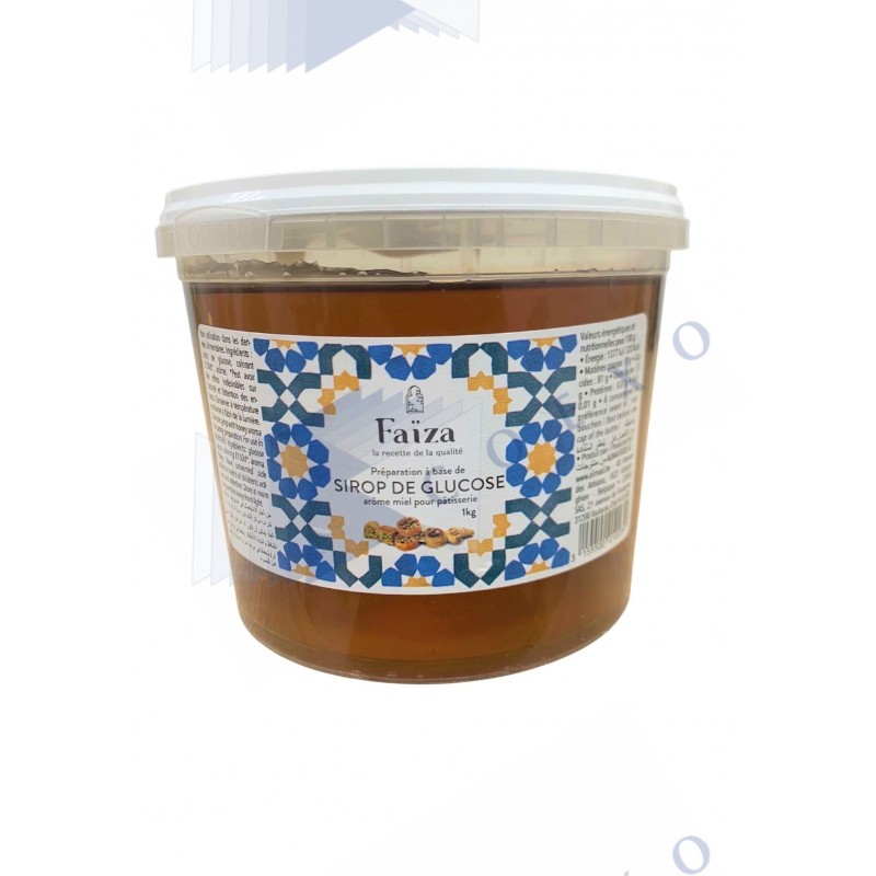 Préparation à base de sirop de glucose arôme miel pour pâtisserie - Faïza -  1 kg