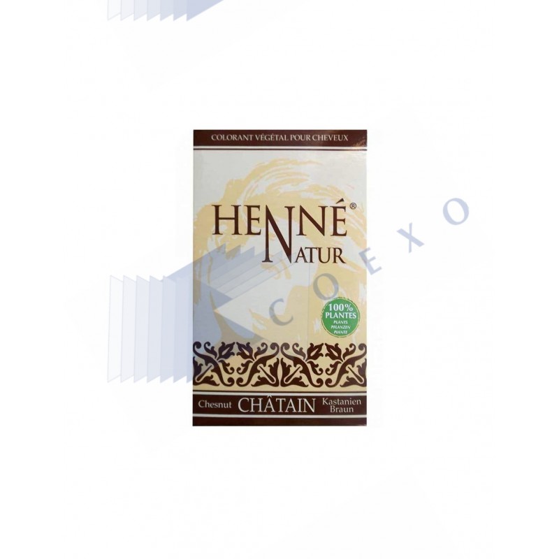 HENNE CHATAIN - Boite -